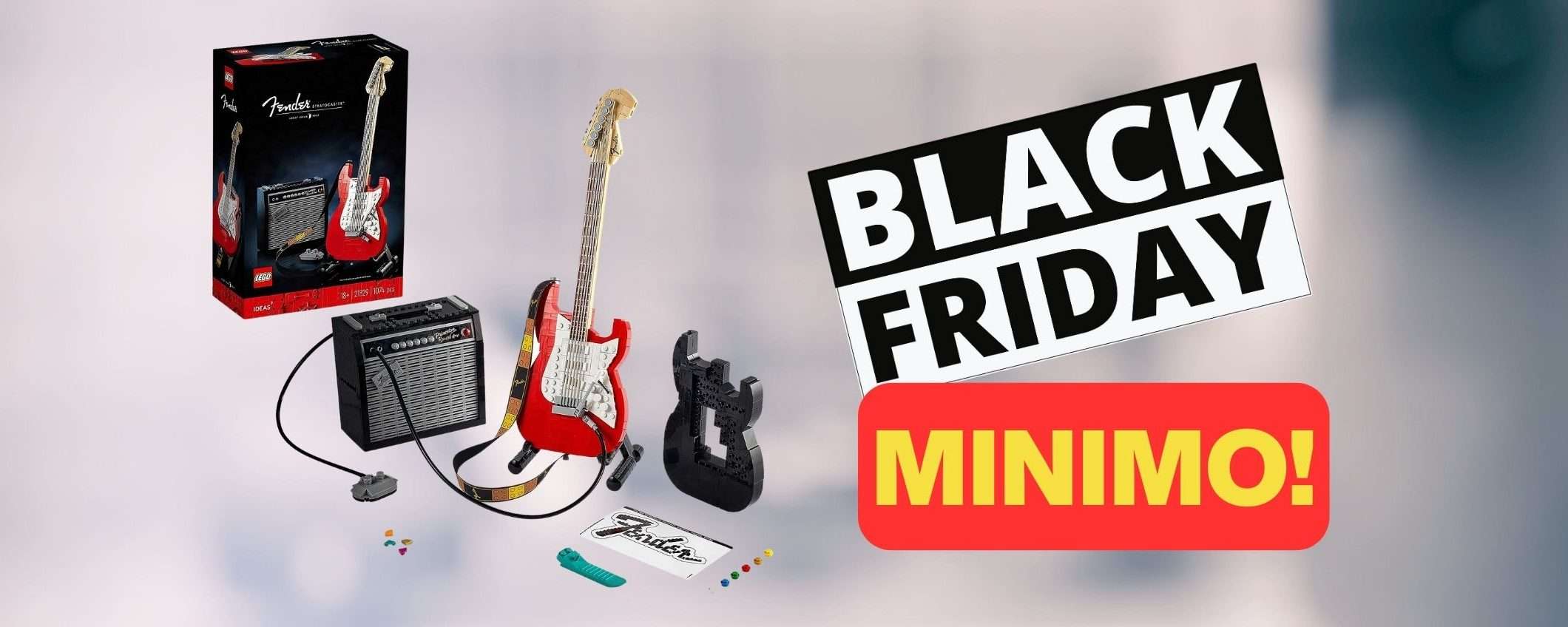 Set LEGO Chitarra Elettrica: una CHICCA in offerta Black Friday Set LEGO Chitarra Elettrica: una CHICCA in offerta Black Friday