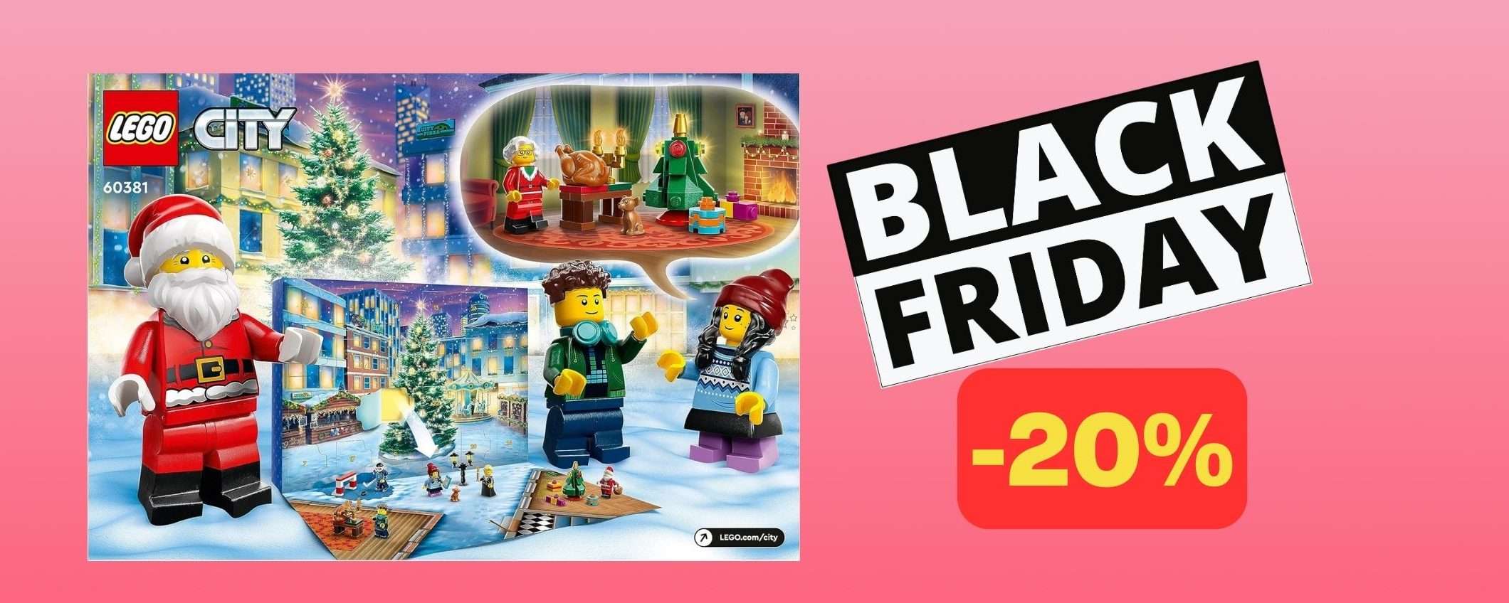 Set LEGO City Calendario Avvento 2023: PREZZACCIO su Amazon (-20%) Set LEGO City Calendario Avvento 2023: PREZZACCIO su Amazon (-20%)