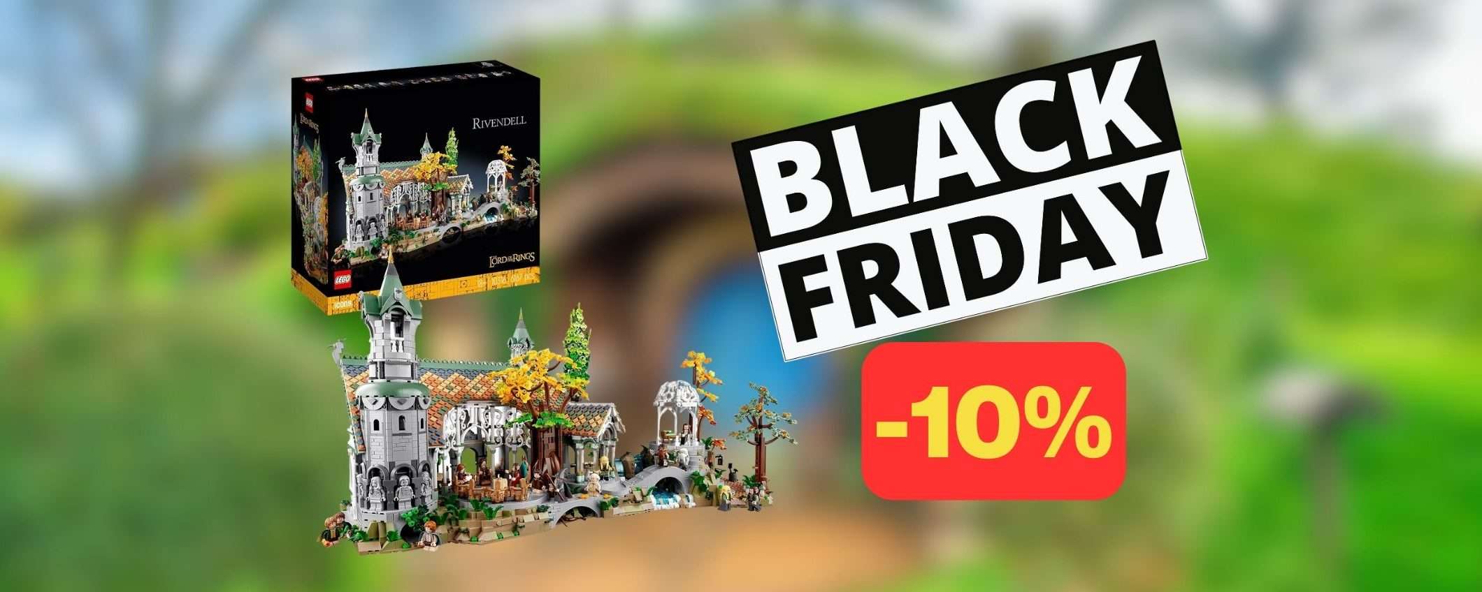 Set LEGO Gran Burrone in SCONTO RECORD per il Black Friday (-10%) Set LEGO Gran Burrone in SCONTO RECORD per il Black Friday (-10%)