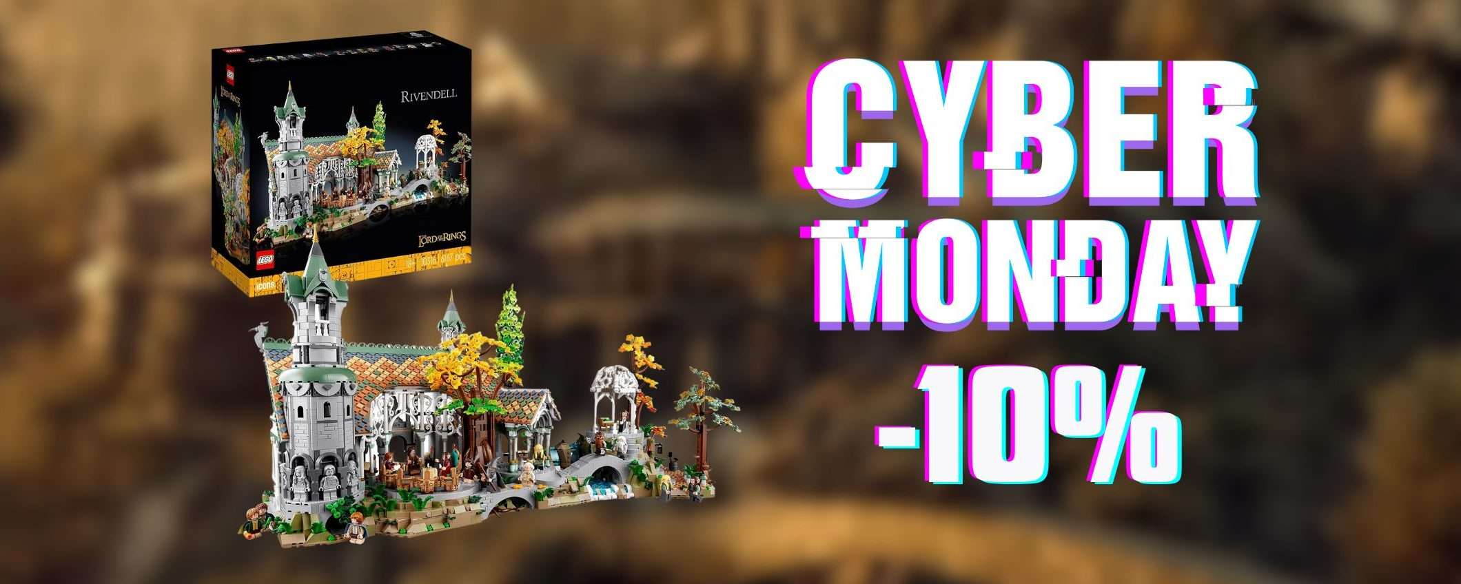Set LEGO Gran Burrone: SOLO PER OGGI in sconto e anche a rate (-10%) Set LEGO Gran Burrone: SOLO PER OGGI in sconto e anche a rate (-10%)
