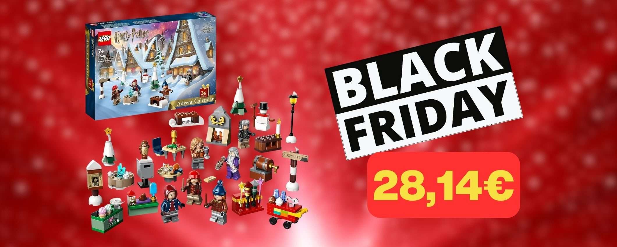 Set LEGO Harry Potter Calendario Avvento 2023 in sconto Black Friday Set LEGO Harry Potter Calendario Avvento 2023 in sconto Black Friday