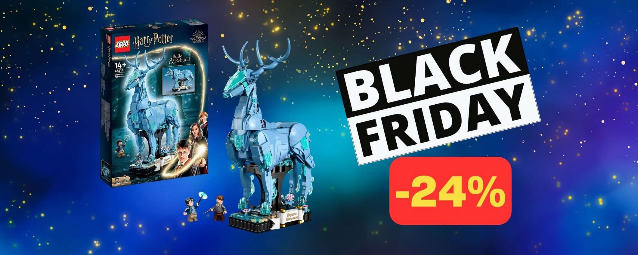 Set LEGO Harry Potter Expecto Patronum in OFFERTA Black Friday Set LEGO Harry Potter Expecto Patronum in OFFERTA Black Friday