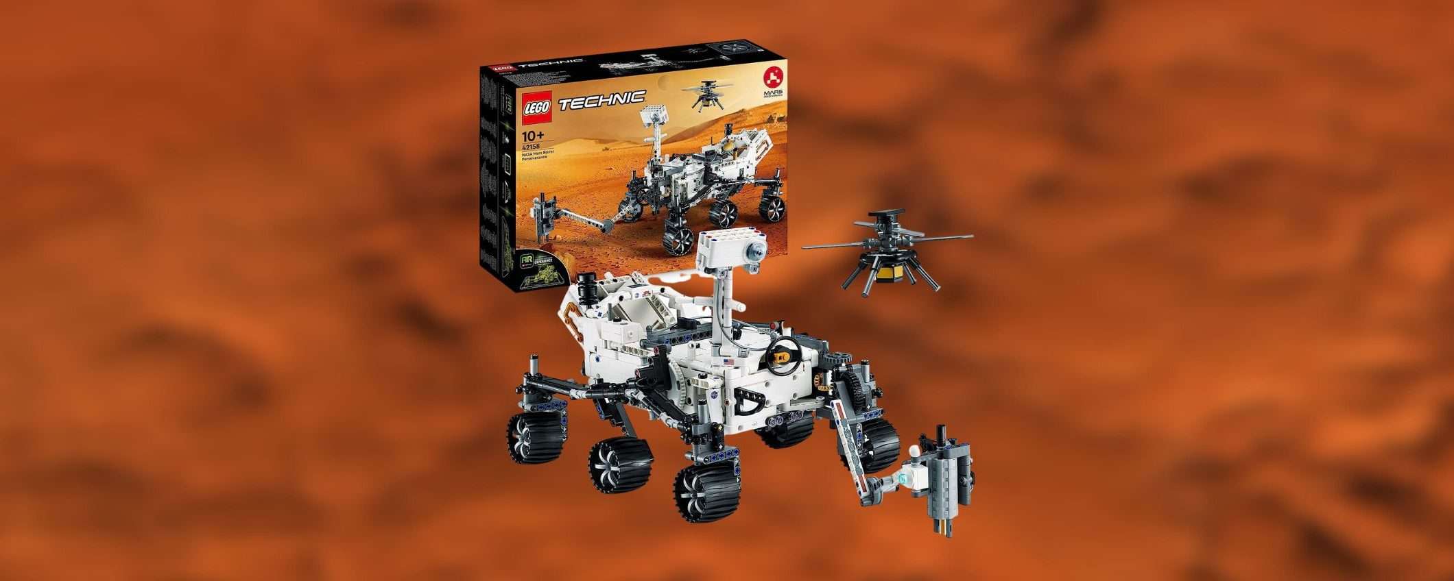 Il set LEGO Mars Rover Perseverance in DOPPIO SCONTO su Amazon Il set LEGO Mars Rover Perseverance in DOPPIO SCONTO su Amazon