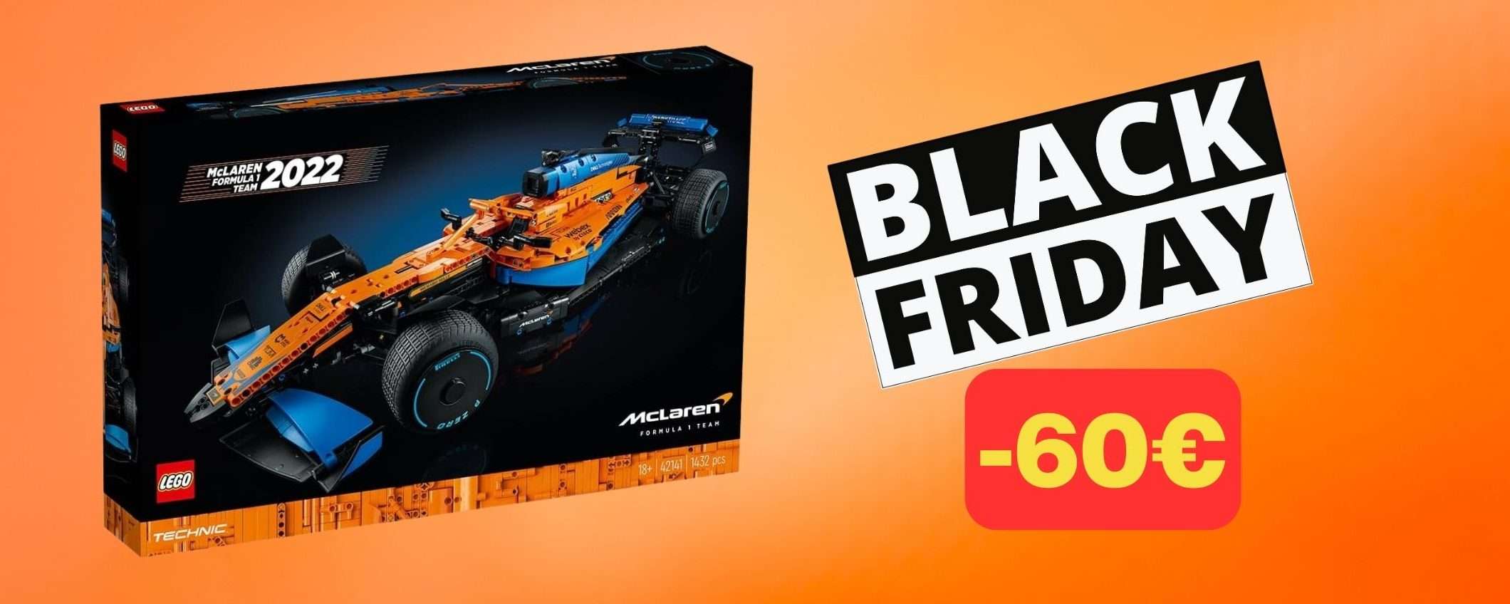FOLLIA Amazon: il set LEGO McLaren F1 è in offerta al MINIMO STORICO (-60€) FOLLIA Amazon: il set LEGO McLaren F1 è in offerta al MINIMO STORICO (-60€)