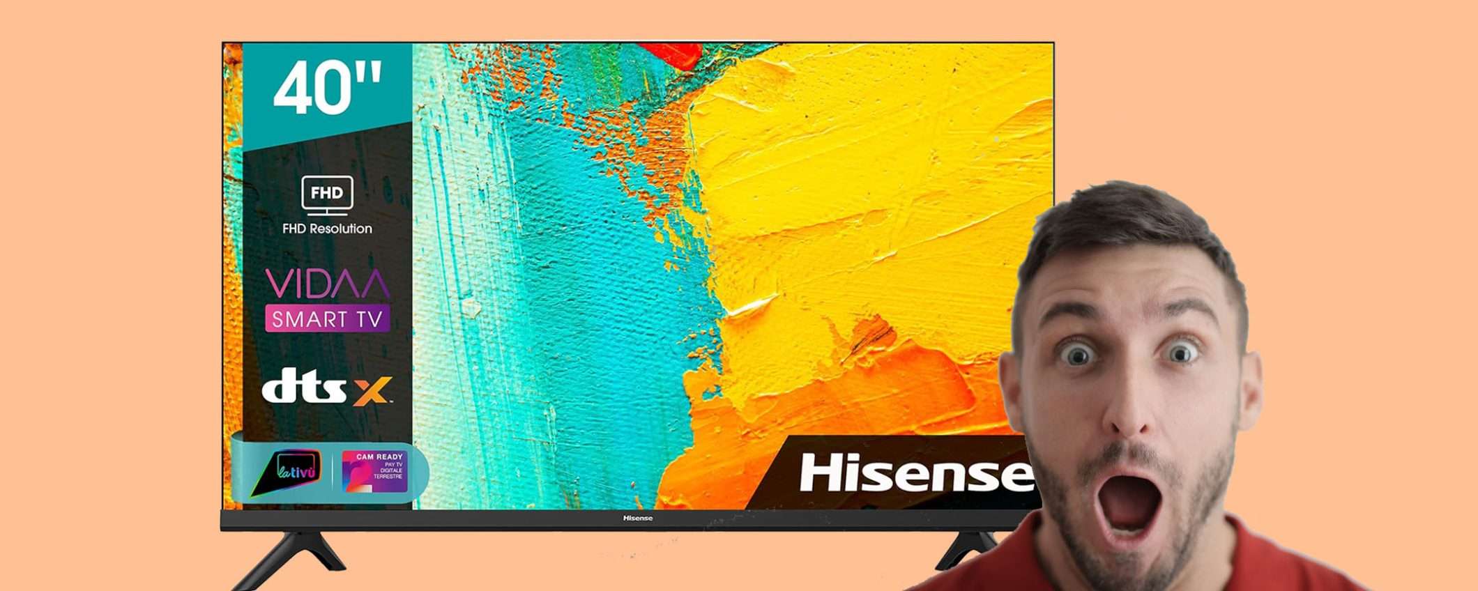 Smart TV Hisense Full HD da 40 Smart TV Hisense Full HD da 40