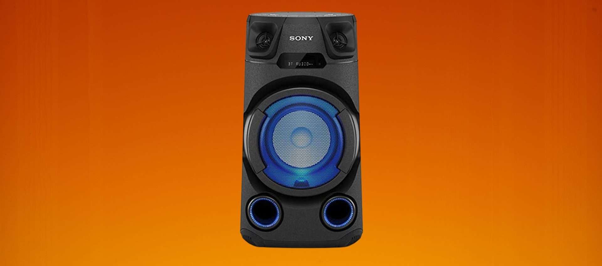 Altoparlante Bluetooth Sony MHC-V13 in offerta su Amazon: ha anche la modalità karaoke Altoparlante Bluetooth Sony MHC-V13 in offerta su Amazon: ha anche la modalità karaoke