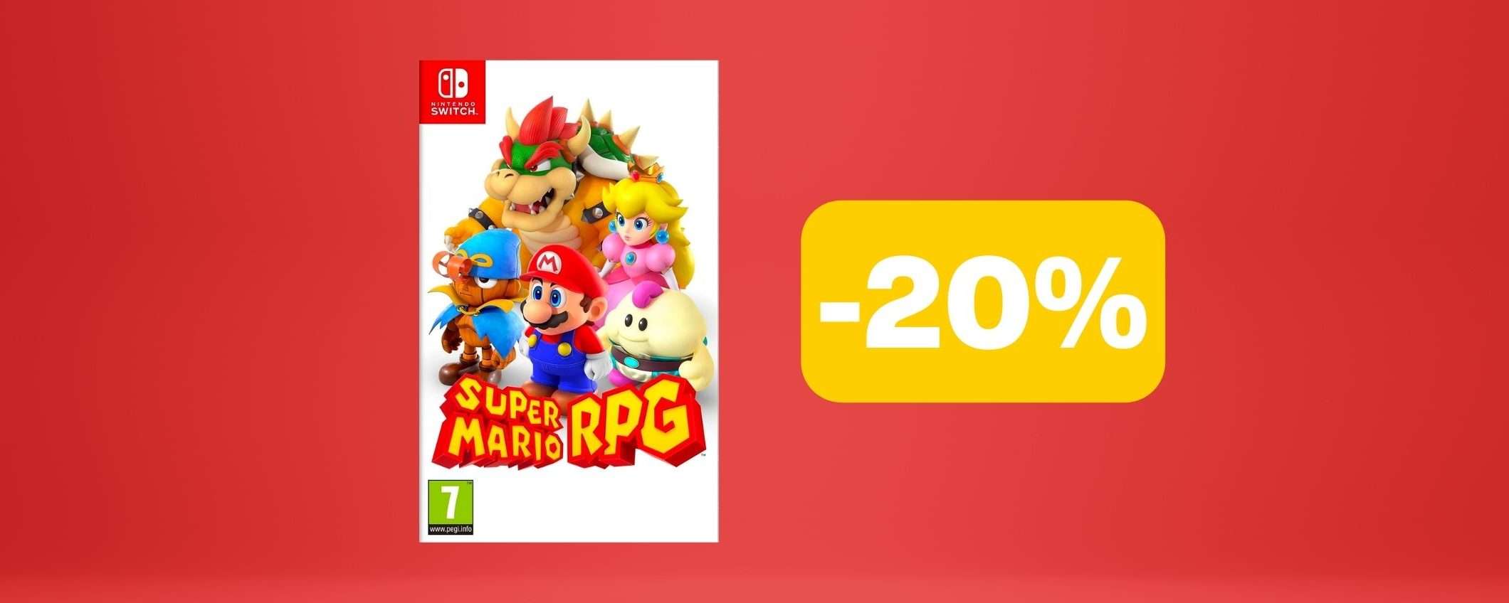 Super Mario RPG per Nintendo Switch è in sconto su Amazon (-20%) Super Mario RPG per Nintendo Switch è in sconto su Amazon (-20%)