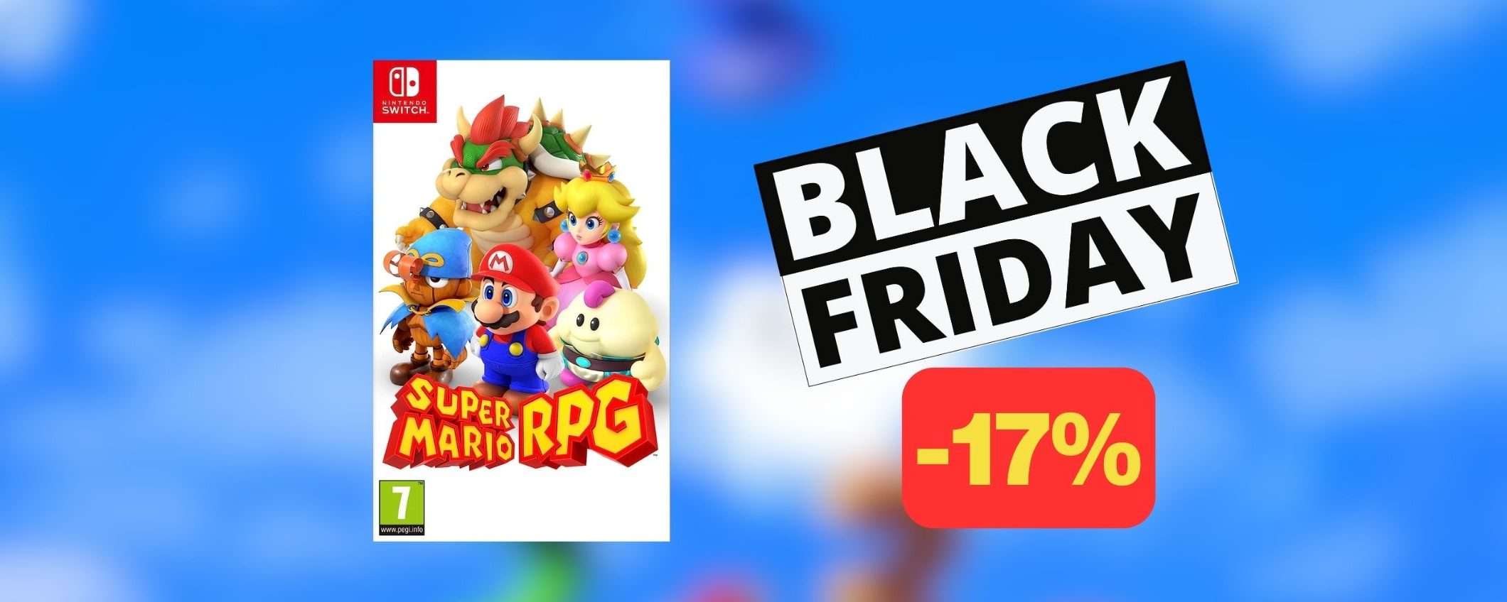 Super Mario RPG è subito in OFFERTA BLACK FRIDAY (-17%) Super Mario RPG è subito in OFFERTA BLACK FRIDAY (-17%)