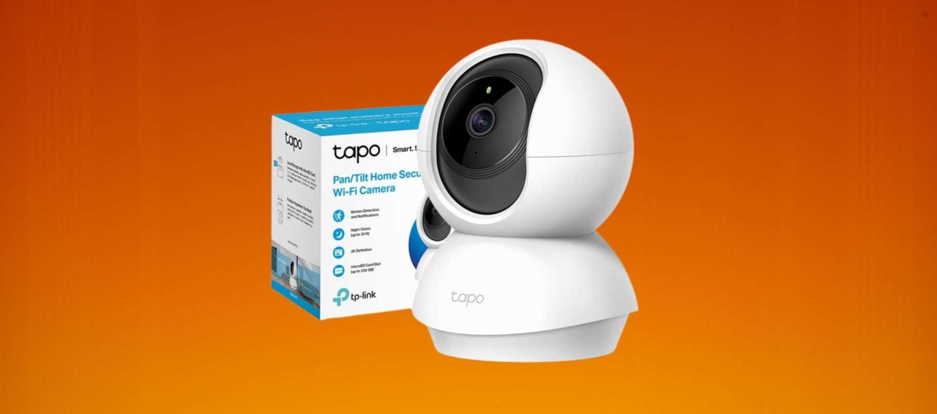 Telecamera per videosorveglianza della TP-Link in offerta a meno di 30€ Telecamera per videosorveglianza della TP-Link in offerta a meno di 30€