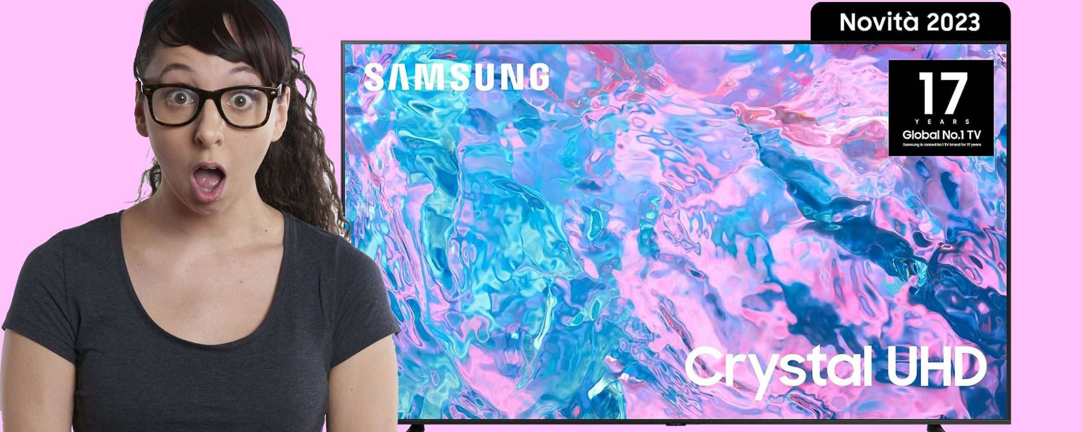 Samsung Crystal TV UHD 4K da 43 Samsung Crystal TV UHD 4K da 43