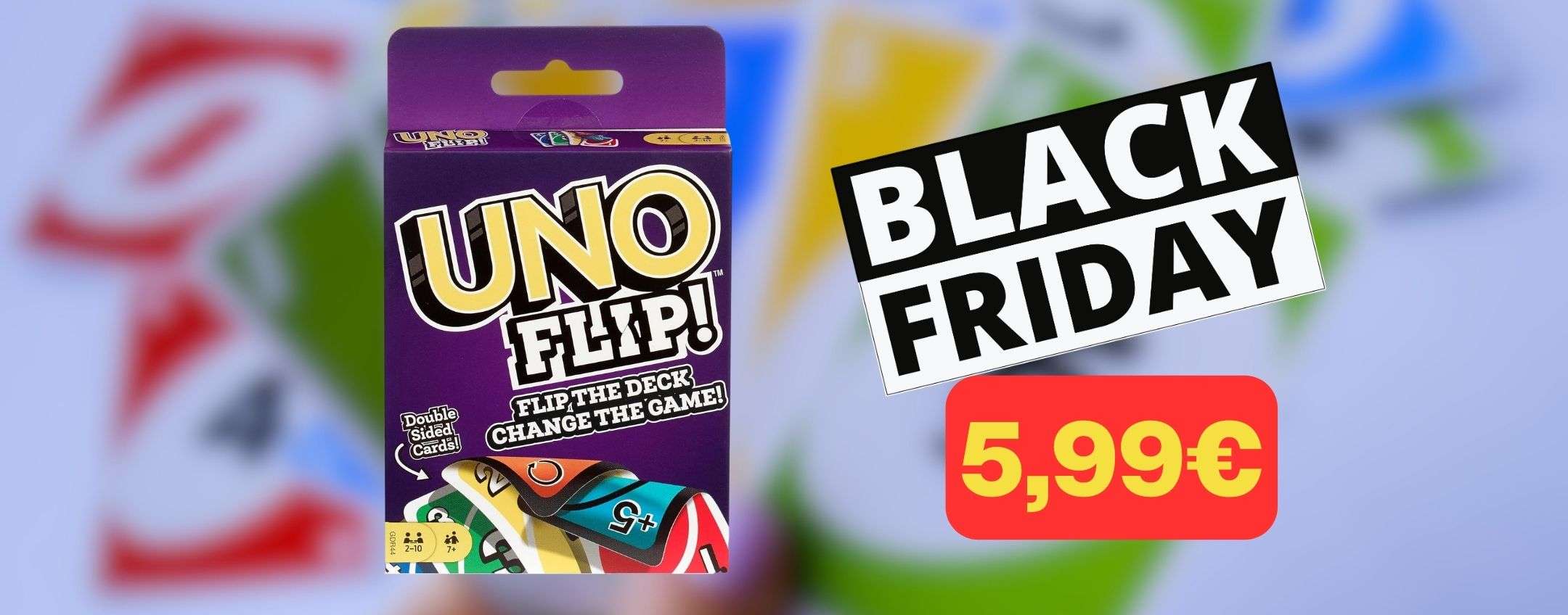 Scopri UNO FLIP!: il rivoluzionario gioco di carte a soli 5,99€ su