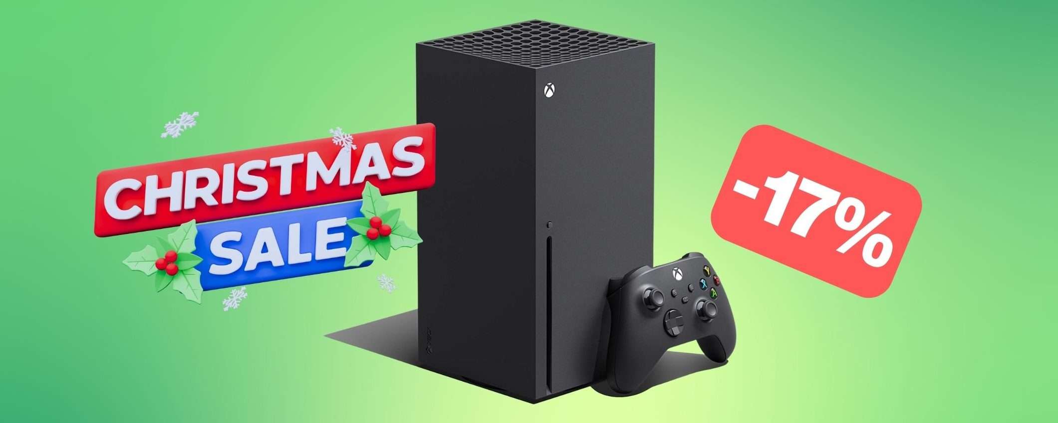 Xbox Series X in OFFERTA NATALIZIA su Amazon (-17%) Xbox Series X in OFFERTA NATALIZIA su Amazon (-17%)