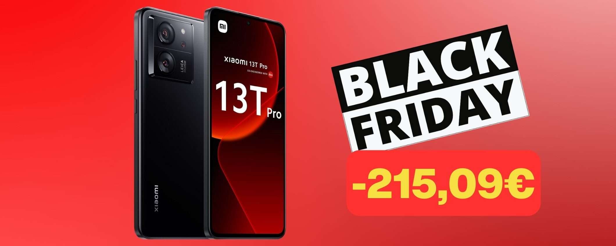 Xiaomi 13T Pro: mega COUPON SCONTO esclusivo Amazon (-215,09€) Xiaomi 13T Pro: mega COUPON SCONTO esclusivo Amazon (-215,09€)