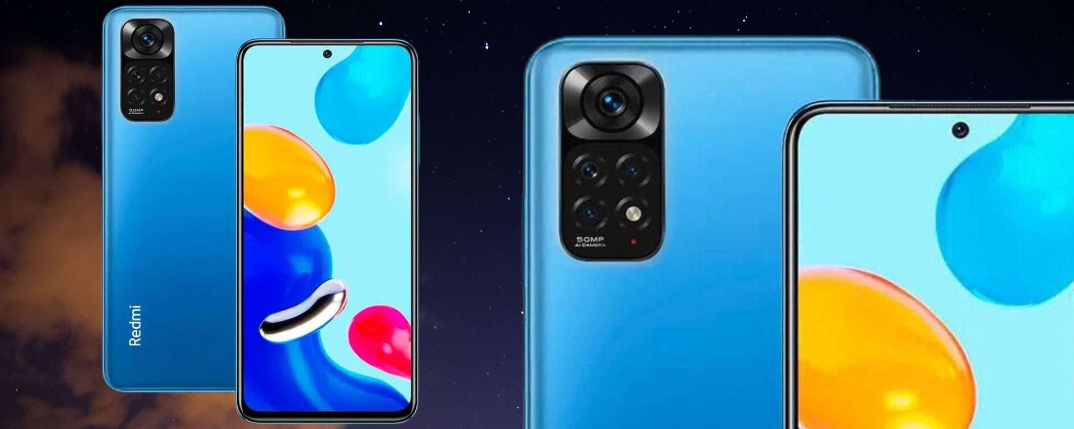 Xiaomi Redmi Note 11 a 155€, che BESTIA: 50MP, 128GB, AMOLED 90Hz e 5000 mAh Xiaomi Redmi Note 11 a 155€, che BESTIA: 50MP, 128GB, AMOLED 90Hz e 5000 mAh