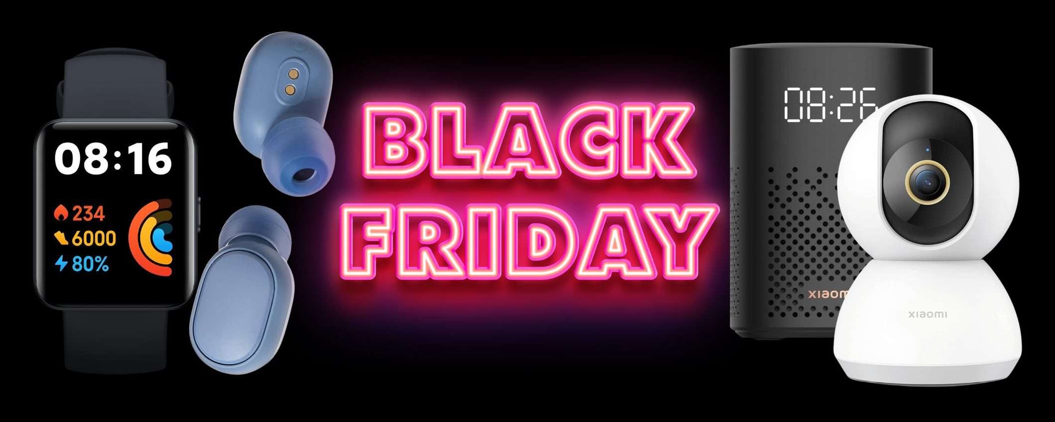 Xiaomi BOMBE da Black Friday anticipato su Amazon: 10 affari da 12€ a 50€