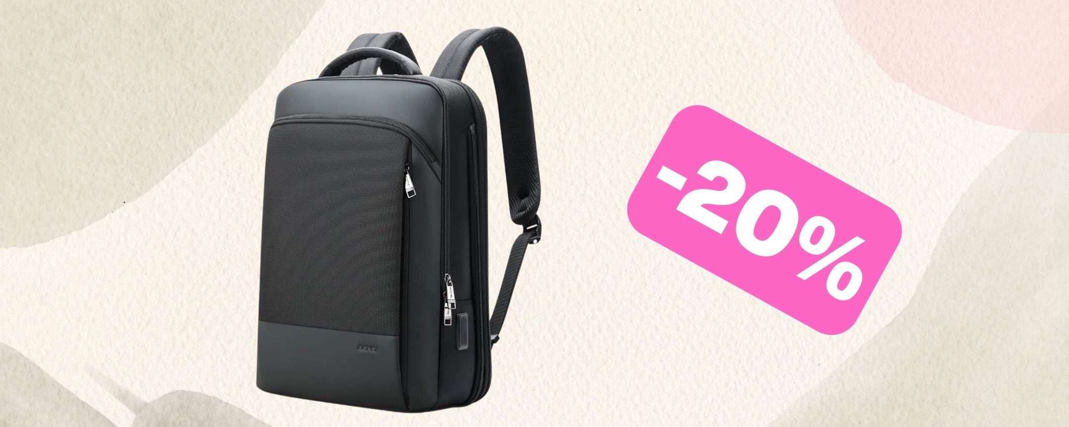 Zaino per PC Antifurto in OFFERTA LAMPO su Amazon (-20%) Zaino per PC Antifurto in OFFERTA LAMPO su Amazon (-20%)