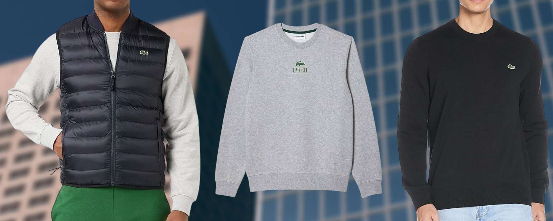 Lacoste prezzi STRACCIATI su Amazon: tutto a partire da 22€ (fino a -65%)