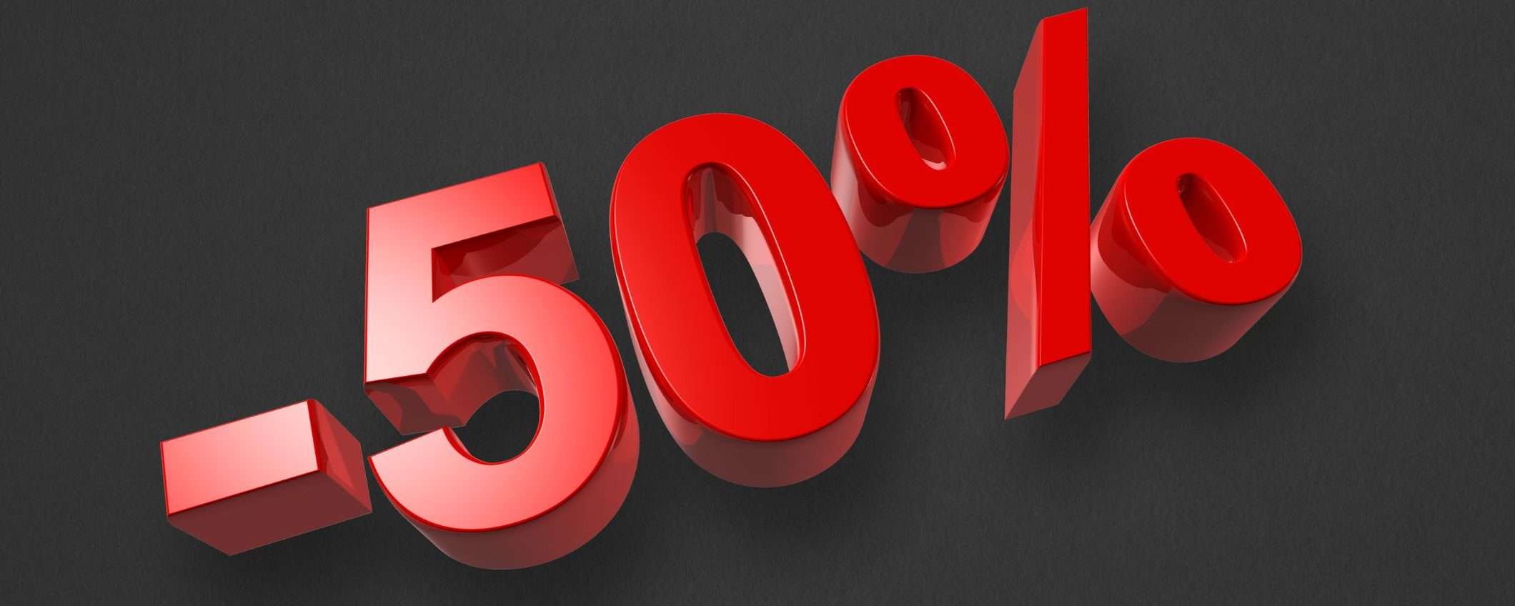 Amazon occasioni a RAFFICA: 10 BOMBE economiche con sconto 50%