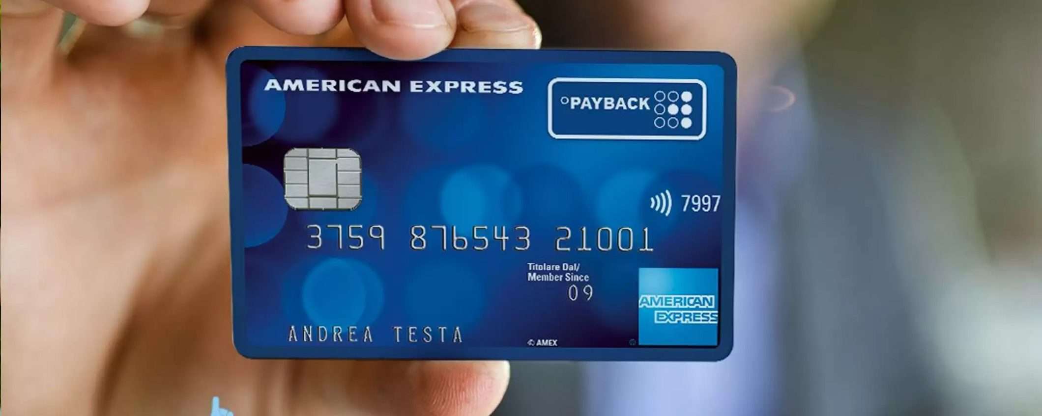 Trasforma le tue spese in premi con PAYBACK American Express