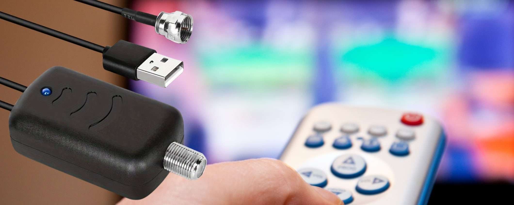 Torna a vedere la TV al MASSIMO: 2,69€ per l'ottimo AMPLIFICATORE di segnale Torna a vedere la TV al MASSIMO: 2,69€ per l'ottimo AMPLIFICATORE di segnale