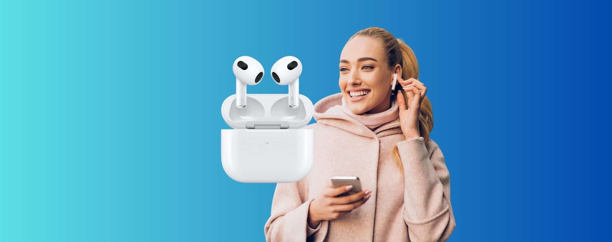 Apple AirPods di terza generazione a soli 169€ grazie ad Amazon! Apple AirPods di terza generazione a soli 169€ grazie ad Amazon!