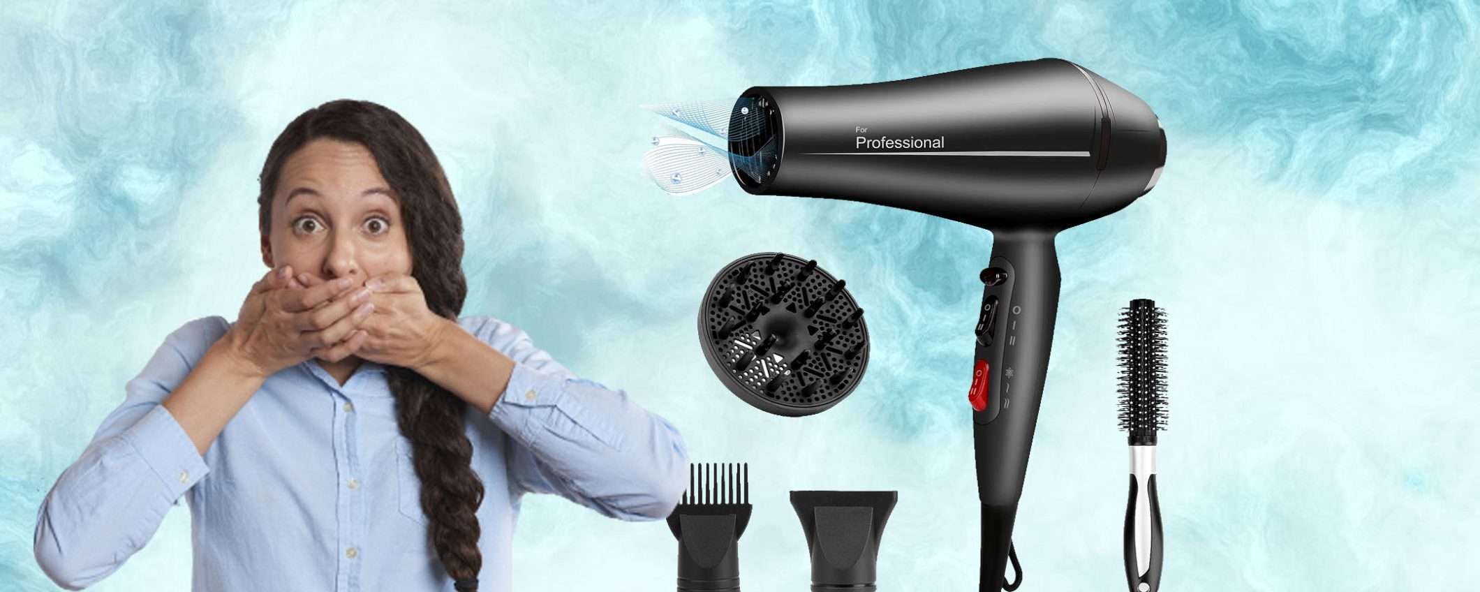 Asciugacapelli professionale con tecnologia agli ioni: doppio sconto WOW Asciugacapelli professionale con tecnologia agli ioni: doppio sconto WOW