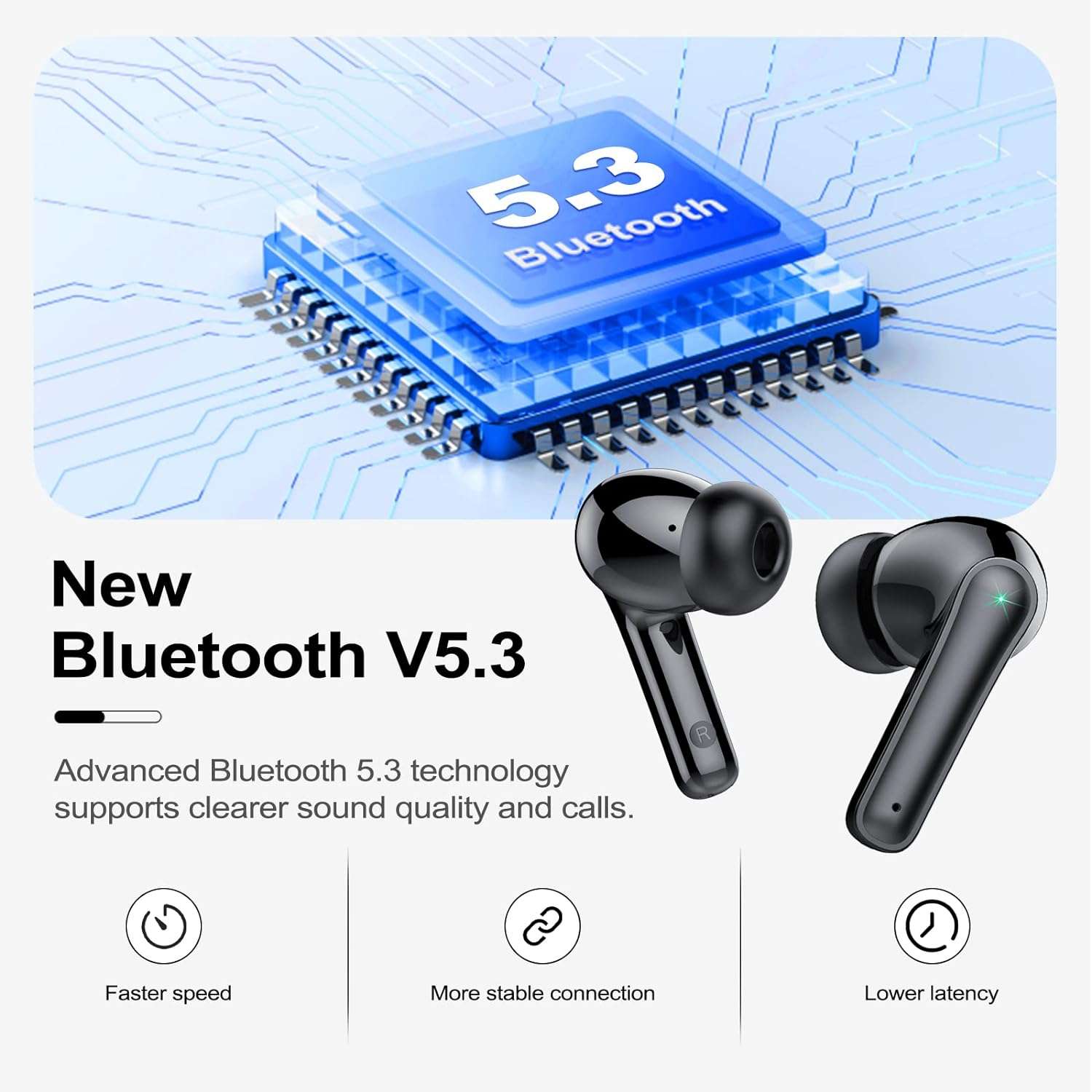 auricolari-Bluetooth-anc-prezzo-regalo-amazon-19e-connessione