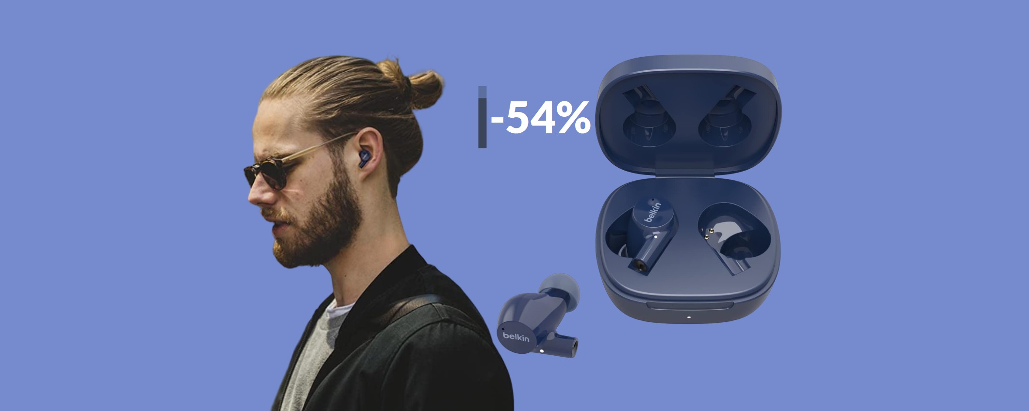 Auricolari Belkin a meno di METÀ PREZZO: bastano solo 32€ Auricolari Belkin a meno di METÀ PREZZO: bastano solo 32€