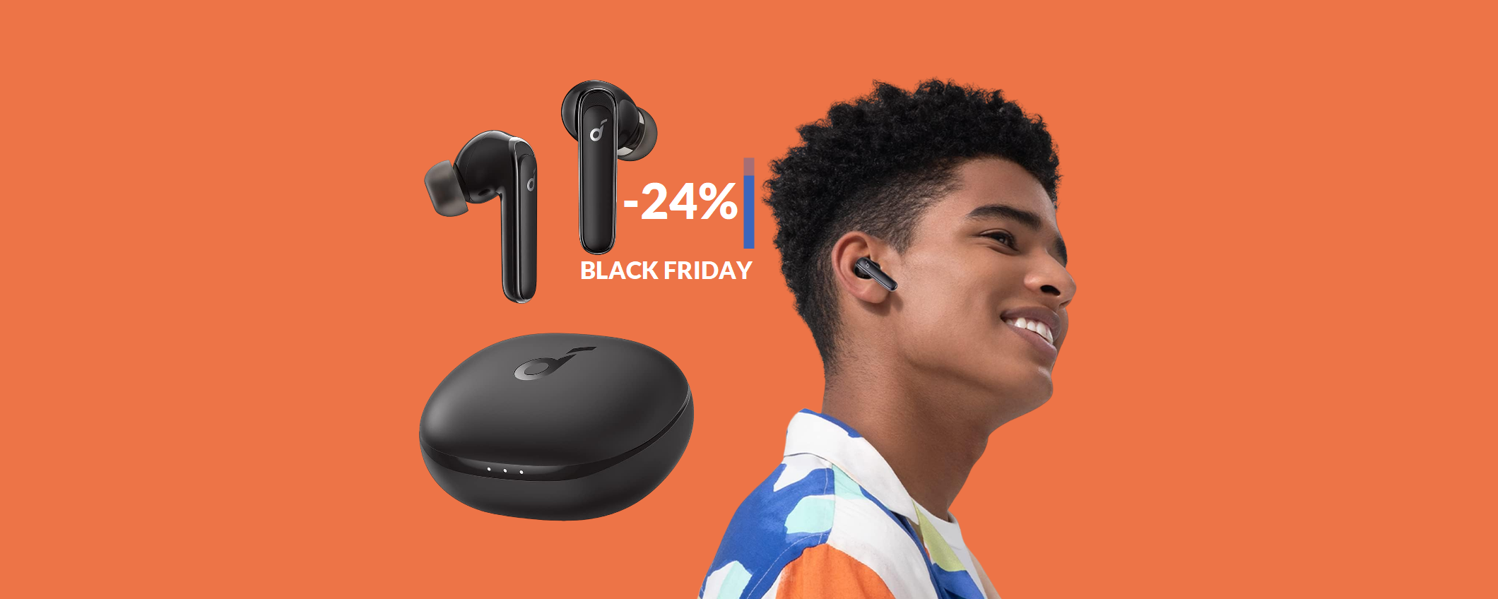 Questi auricolari durano 2 giorni: AFFARONE al Black Friday (52€) Questi auricolari durano 2 giorni: AFFARONE al Black Friday (52€)