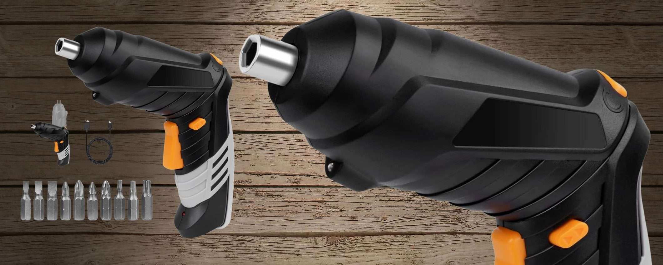 Avvitatore ricaricabile a 14€ con 10 accessori in OMAGGIO (Amazon) Avvitatore ricaricabile a 14€ con 10 accessori in OMAGGIO (Amazon)