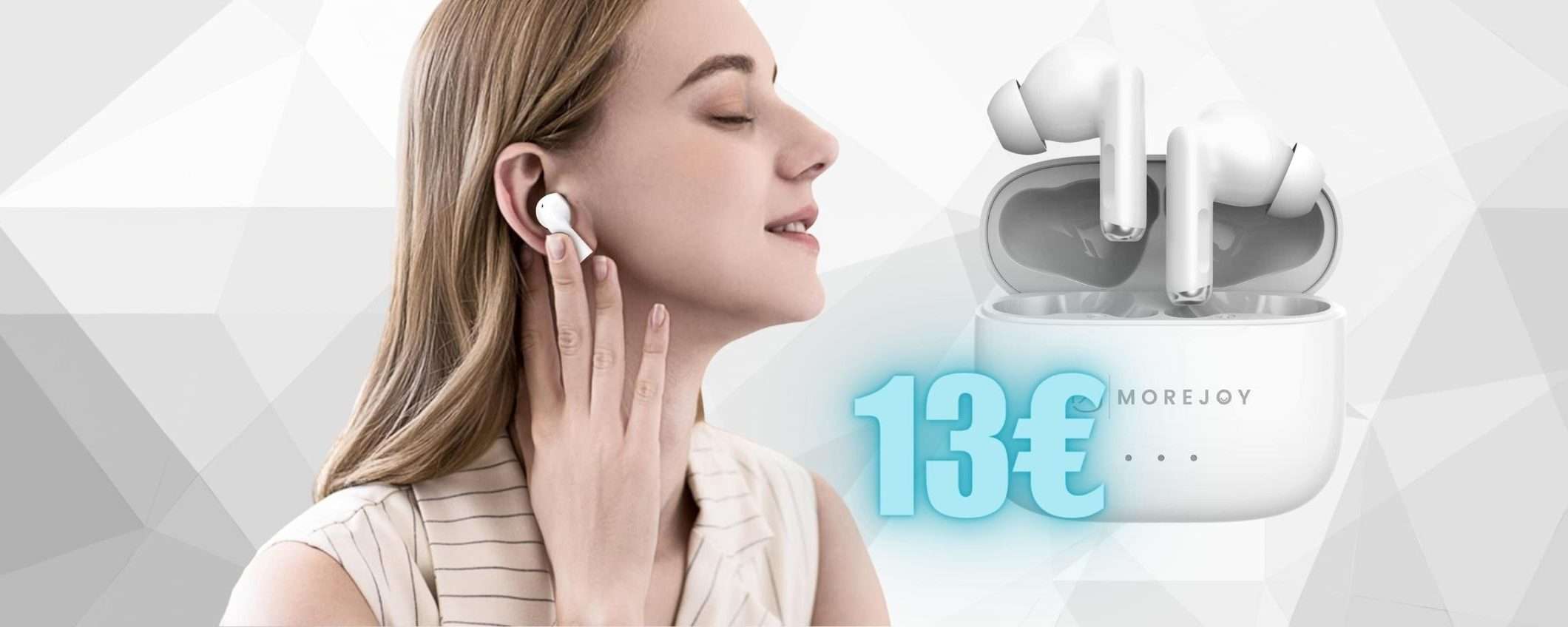 Bastano 13€ per questi auricolari Bluetooth ECCEZIONALI, sii rapido Bastano 13€ per questi auricolari Bluetooth ECCEZIONALI, sii rapido