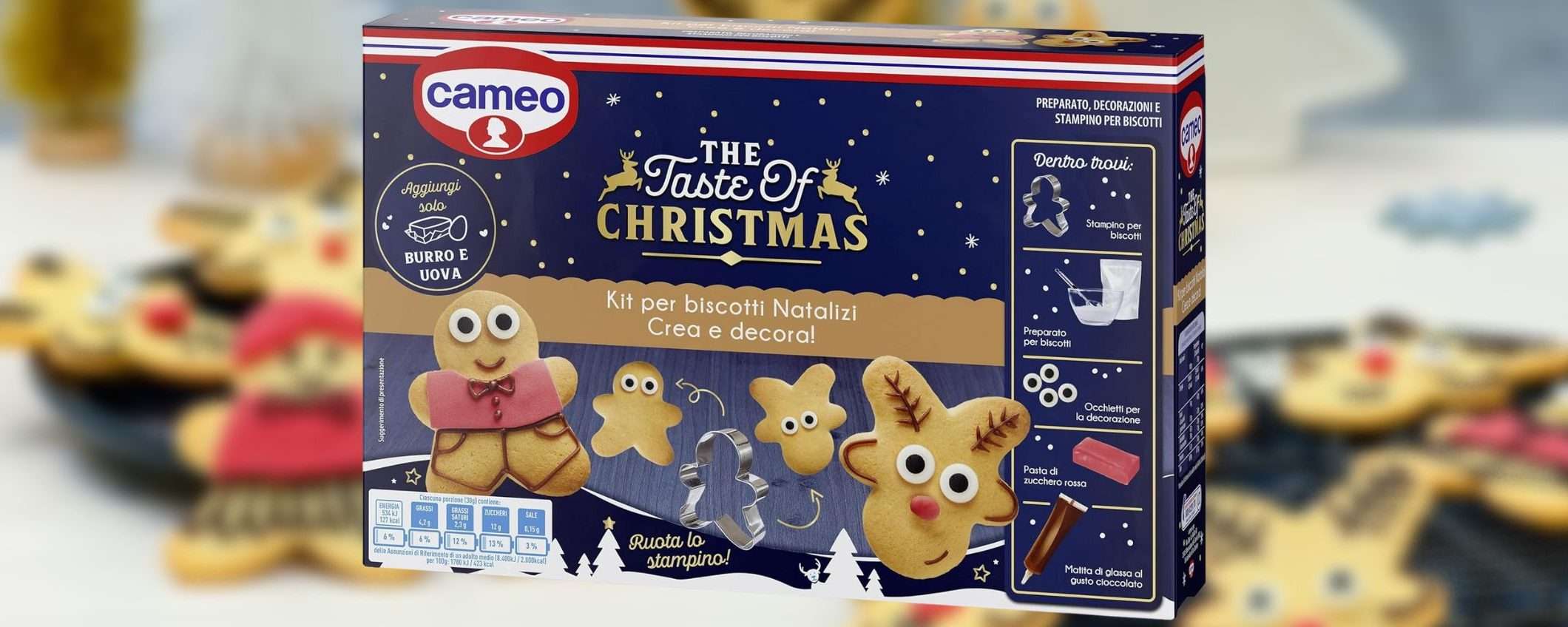 Cameo: solo 5,99€ per il kit dei biscotti di Natale, SPETTACOLARE (Amazon) Cameo: solo 5,99€ per il kit dei biscotti di Natale, SPETTACOLARE (Amazon)