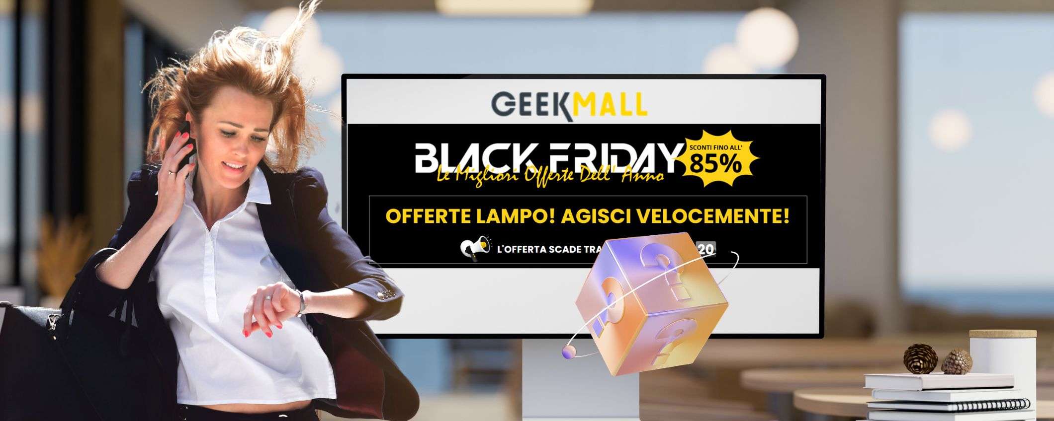 Black Friday 2023: sconti imperdibili su Geekmall fino all'85%