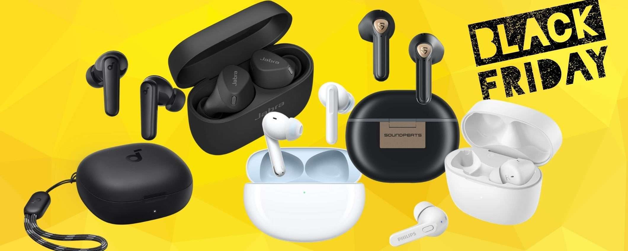 Black Friday 2023: i migliori auricolari in offerta Black Friday 2023: i migliori auricolari in offerta