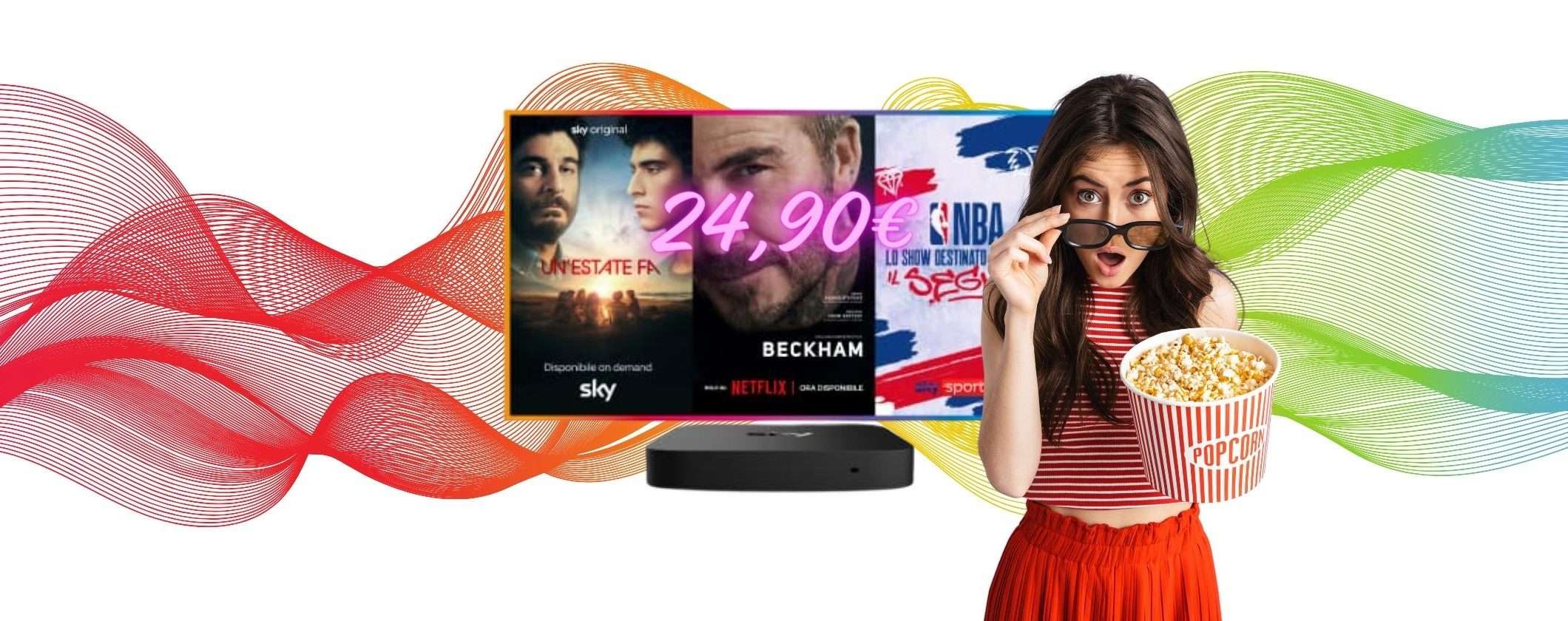Il Black Friday arriva anche su Sky: TV + Netflix + Sport a 24,90€ Il Black Friday arriva anche su Sky: TV + Netflix + Sport a 24,90€