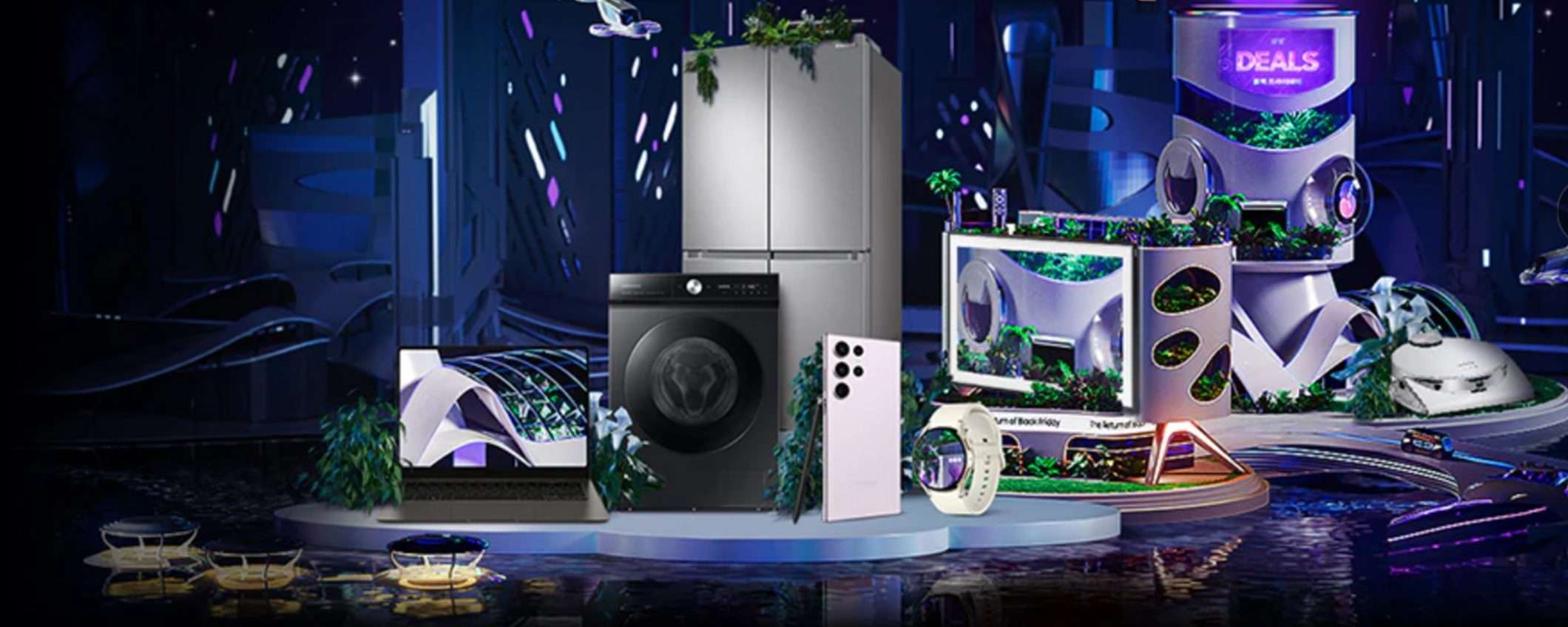 È arrivato il Black Friday di Samsung: sconti fino al 50% mai visti È arrivato il Black Friday di Samsung: sconti fino al 50% mai visti