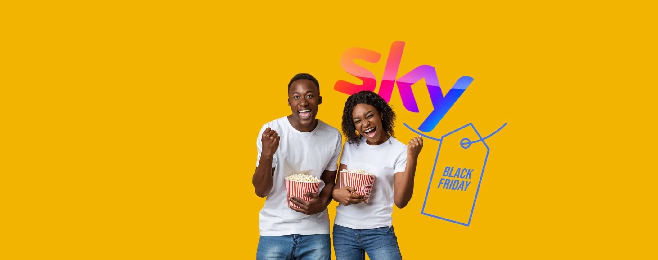Black Friday Sky: Intrattenimento Plus + Sky Cinema e Buono Regalo Amazon a 19,90€