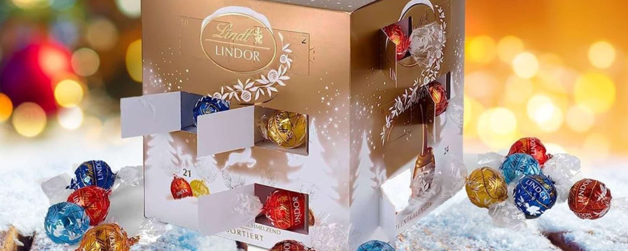 Lindt: calendario dell'Avvento super PREMIUM a 15€ (24 cioccolatini) Lindt: calendario dell'Avvento super PREMIUM a 15€ (24 cioccolatini)