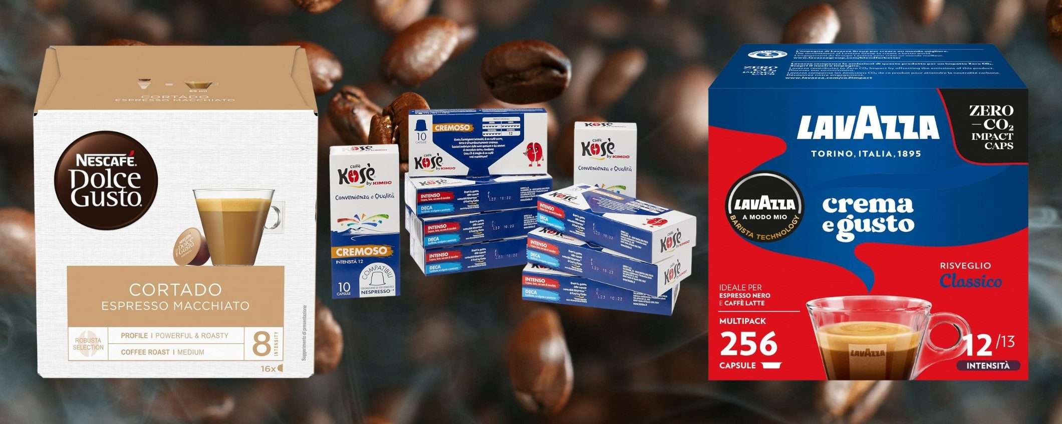 Nespresso, Dolce Gusto e A Modo Mio: capsule in SVENDITA TOTALE su Amazon