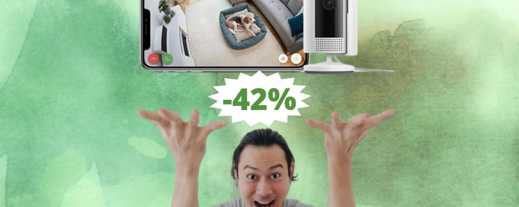 Amazon Ring Indoor Camera: offerta ESCLUSIVA Black Friday (-42%) Amazon Ring Indoor Camera: offerta ESCLUSIVA Black Friday (-42%)