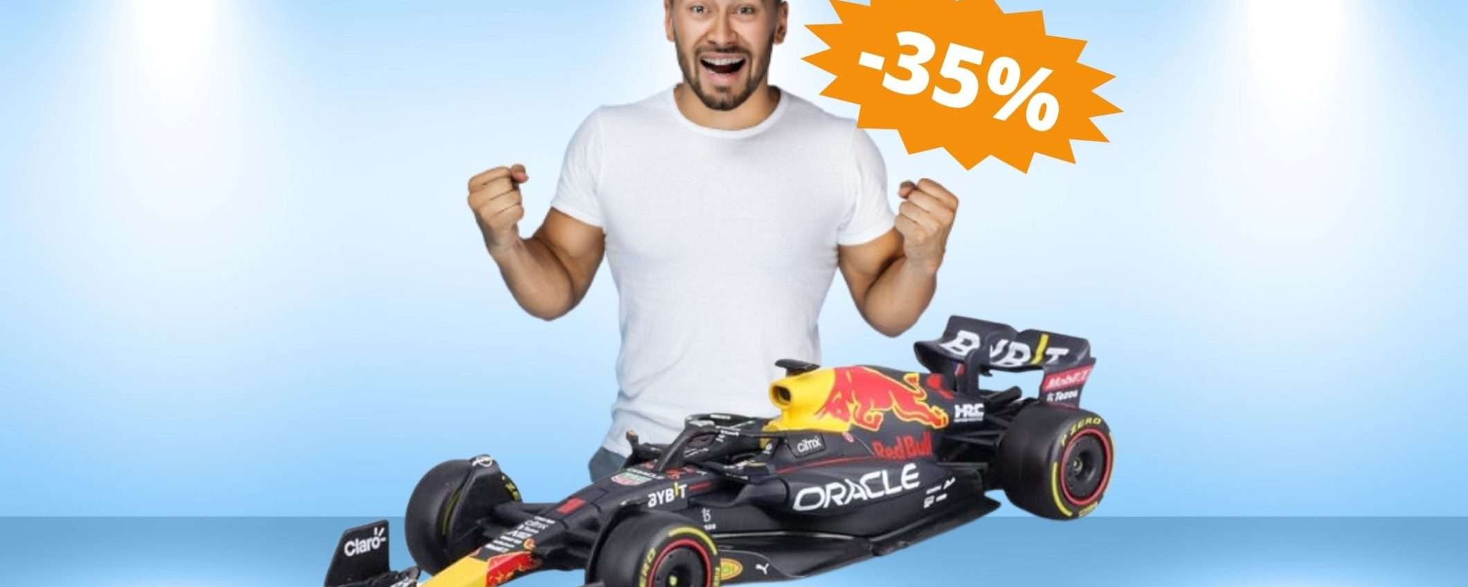 Bburago F1 Red Bull RB18: sconto PAZZESCO su Amazon (-35%) Bburago F1 Red Bull RB18: sconto PAZZESCO su Amazon (-35%)