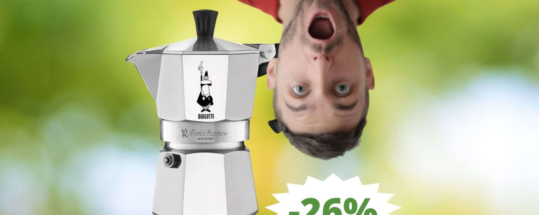 Bialetti Moka Express: prezzo IMPERDIBILE su Amazon (-26%) Bialetti Moka Express: prezzo IMPERDIBILE su Amazon (-26%)