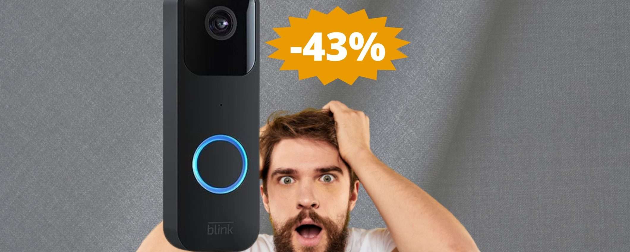 Blink Video Doorbell: un AFFARE imperdibile su Amazon