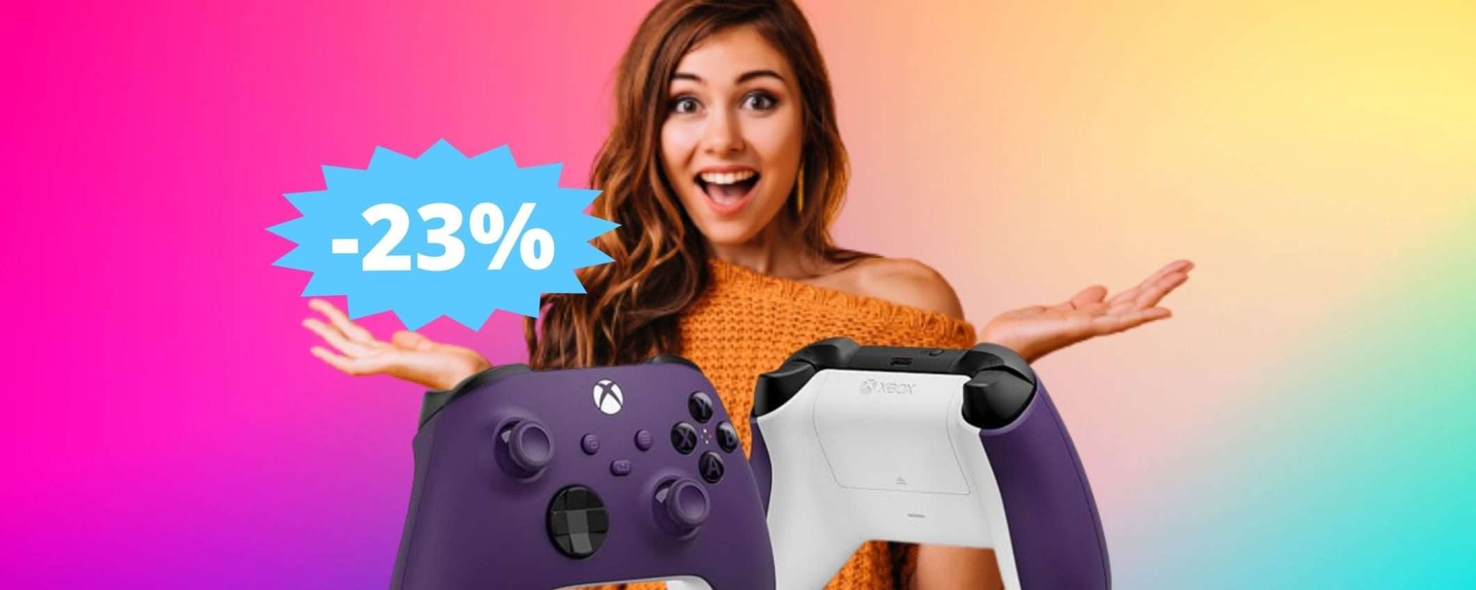 Controller Xbox: SUPER sconto per la colorazione Viola Astrale Controller Xbox: SUPER sconto per la colorazione Viola Astrale