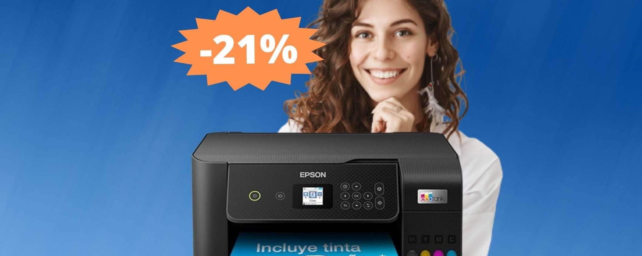 Stampante Epson EcoTank: alta qualità ad un prezzo SPECIALE Stampante Epson EcoTank: alta qualità ad un prezzo SPECIALE