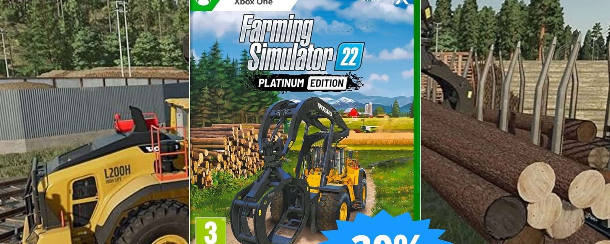Farming Simulator 22 per Xbox: un'OFFERTA imperdibile (-20%) Farming Simulator 22 per Xbox: un'OFFERTA imperdibile (-20%)
