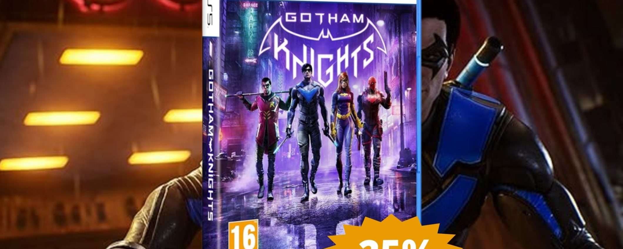 Gotham Knights per PS5: SUPER sconto del 25% su Amazon Gotham Knights per PS5: SUPER sconto del 25% su Amazon