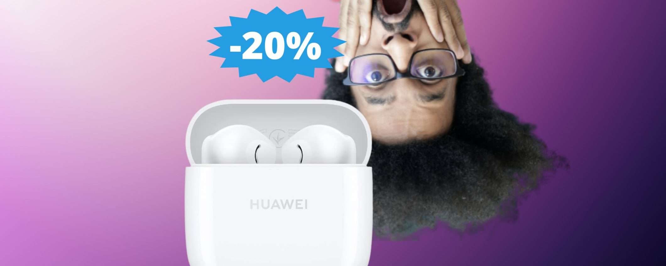 HUAWEI FreeBuds SE 2: SCONTO imperdibile del 20% HUAWEI FreeBuds SE 2: SCONTO imperdibile del 20%