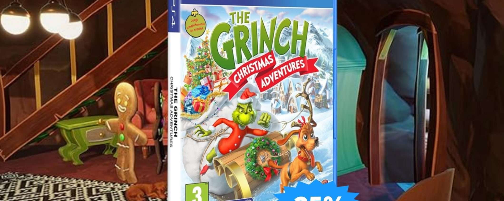 Il Grinch - Avventure natalizie per PS4: l'AFFARE indispensabile Il Grinch - Avventure natalizie per PS4: l'AFFARE indispensabile