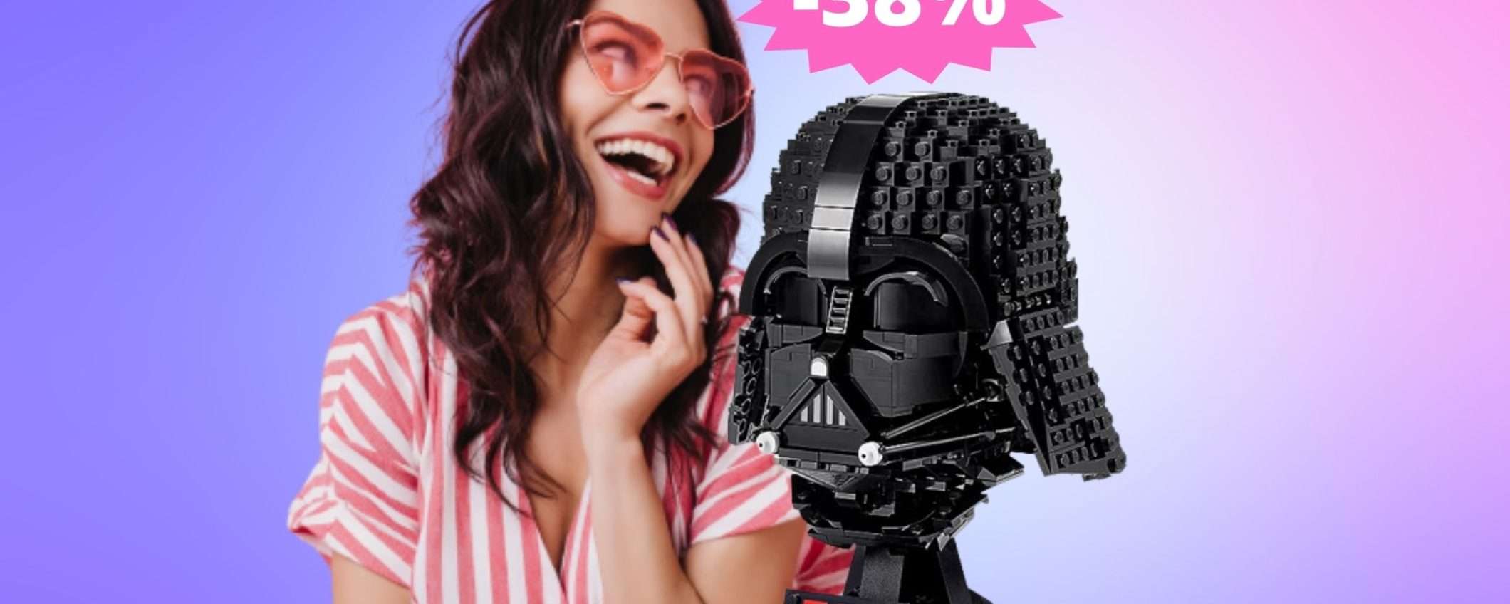 LEGO Star Wars casco di Darth Vader: un AFFARE imperdibile (-38%) LEGO Star Wars casco di Darth Vader: un AFFARE imperdibile (-38%)